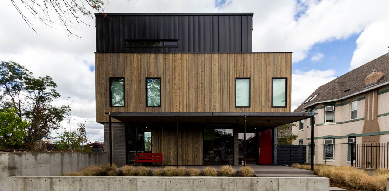 3011 Lawrence :: HADAKA shou sugi ban Exterior Siding - reSAWN