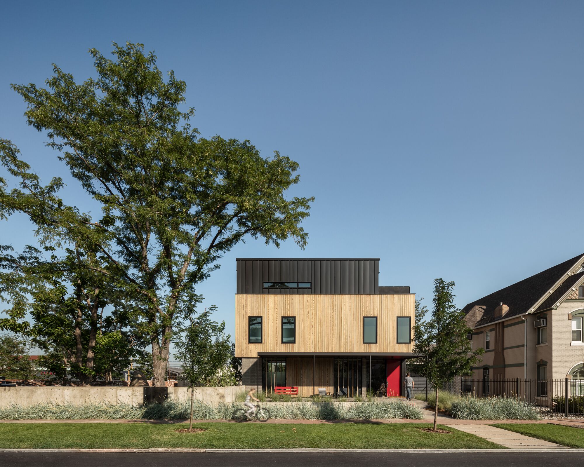 3011 Lawrence :: HADAKA shou sugi ban Exterior Siding - reSAWN