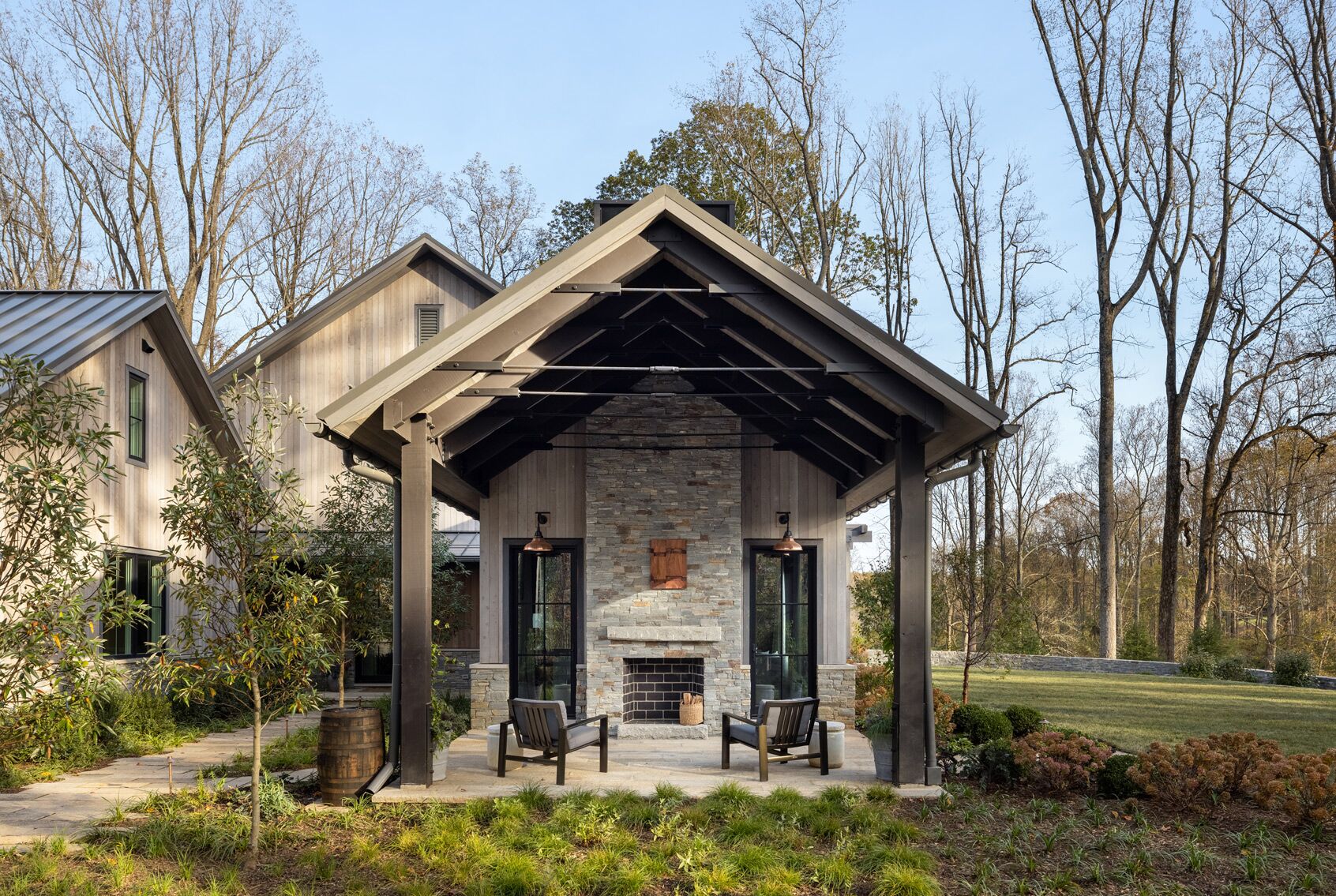 Millwood Residence :: ZEPHYR weathered Atlantic White Cedar