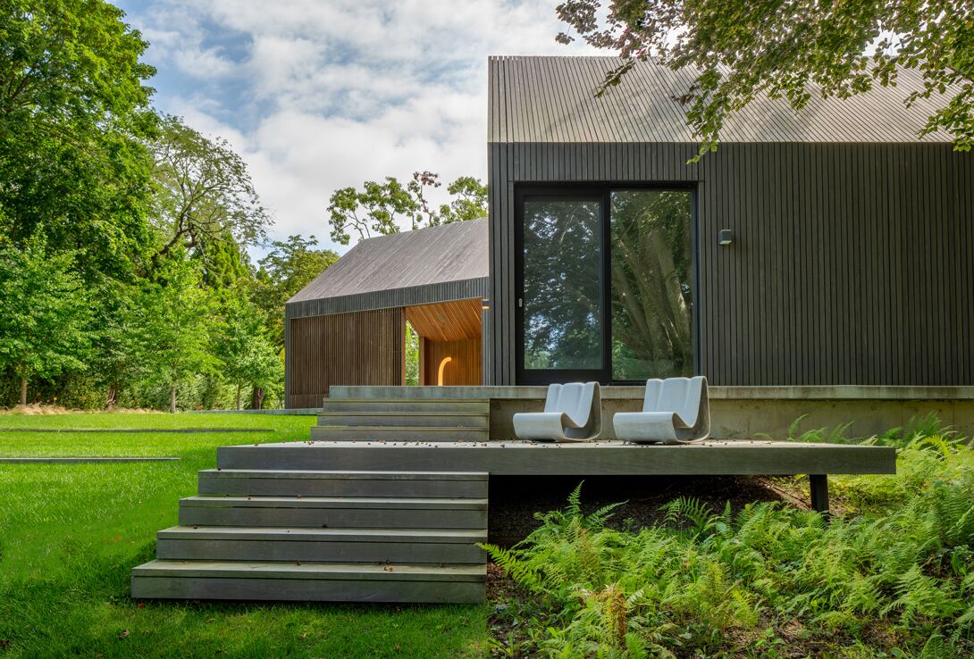 Six Square House :: IKIGAI charred FSC-Certified Accoya® - Three