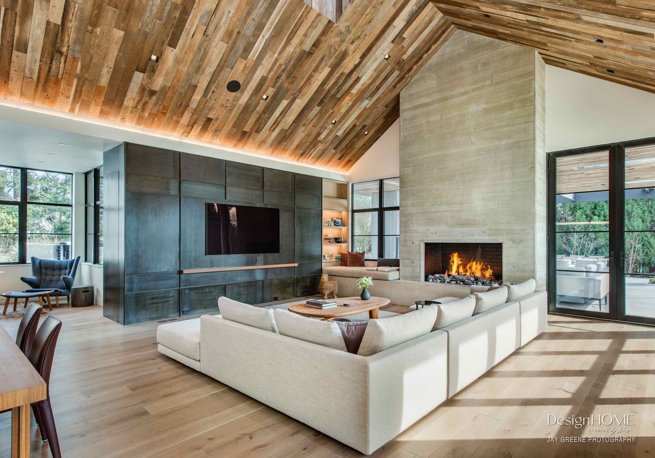Prairie Style Homes Interiors Vaulted Ceiling Top Vaulted Ceiling