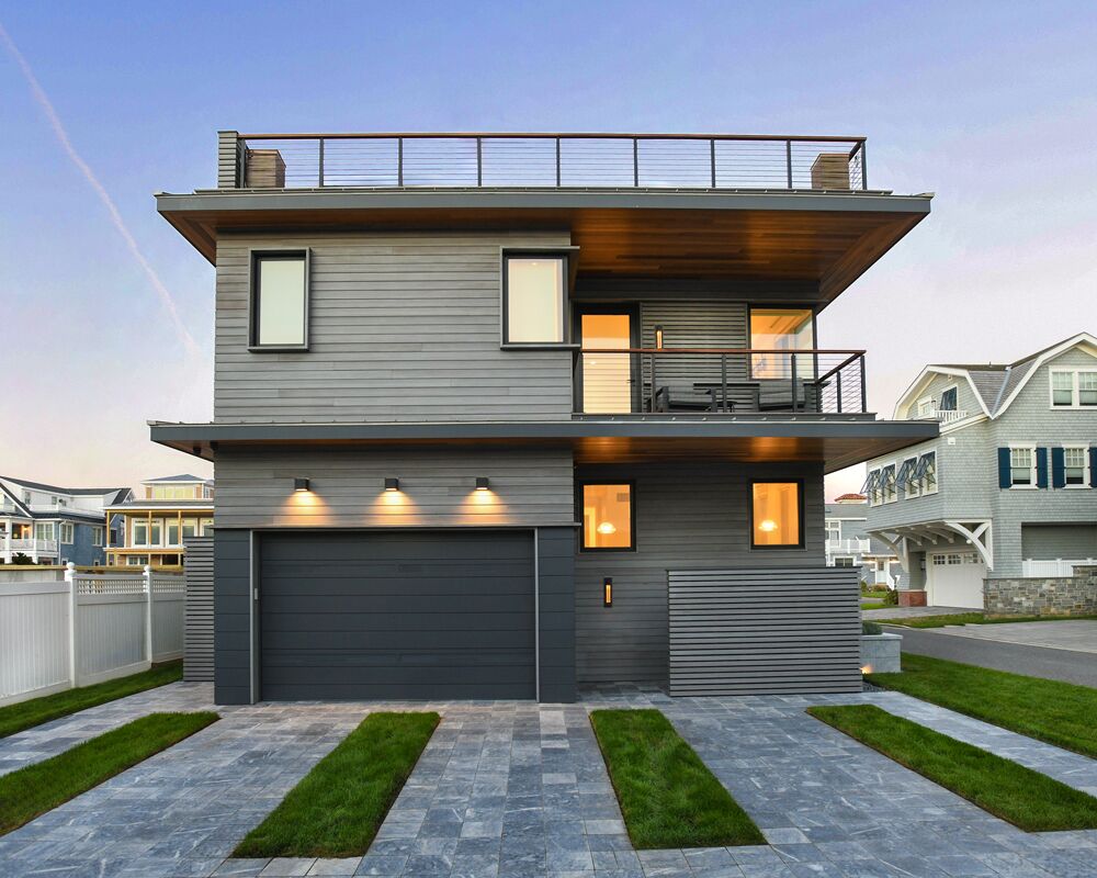 Longport Residence :: KERERū Abodo® Vulcan Cladding and NIGIRI Charred ...
