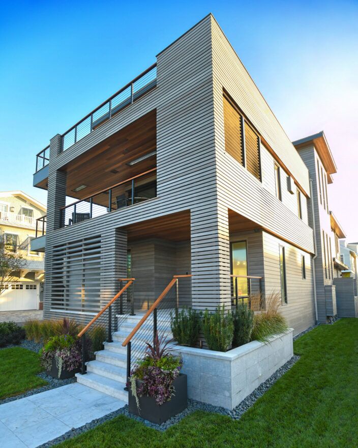 Longport Residence :: KERERū Abodo® Vulcan Cladding and NIGIRI Charred ...